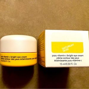 SATURDAY SKIN YUZU VITAMIN C BRIGHT EYE CREAM 7 PEPTIDE MIX 7 p15 ml /0.50 fl oz